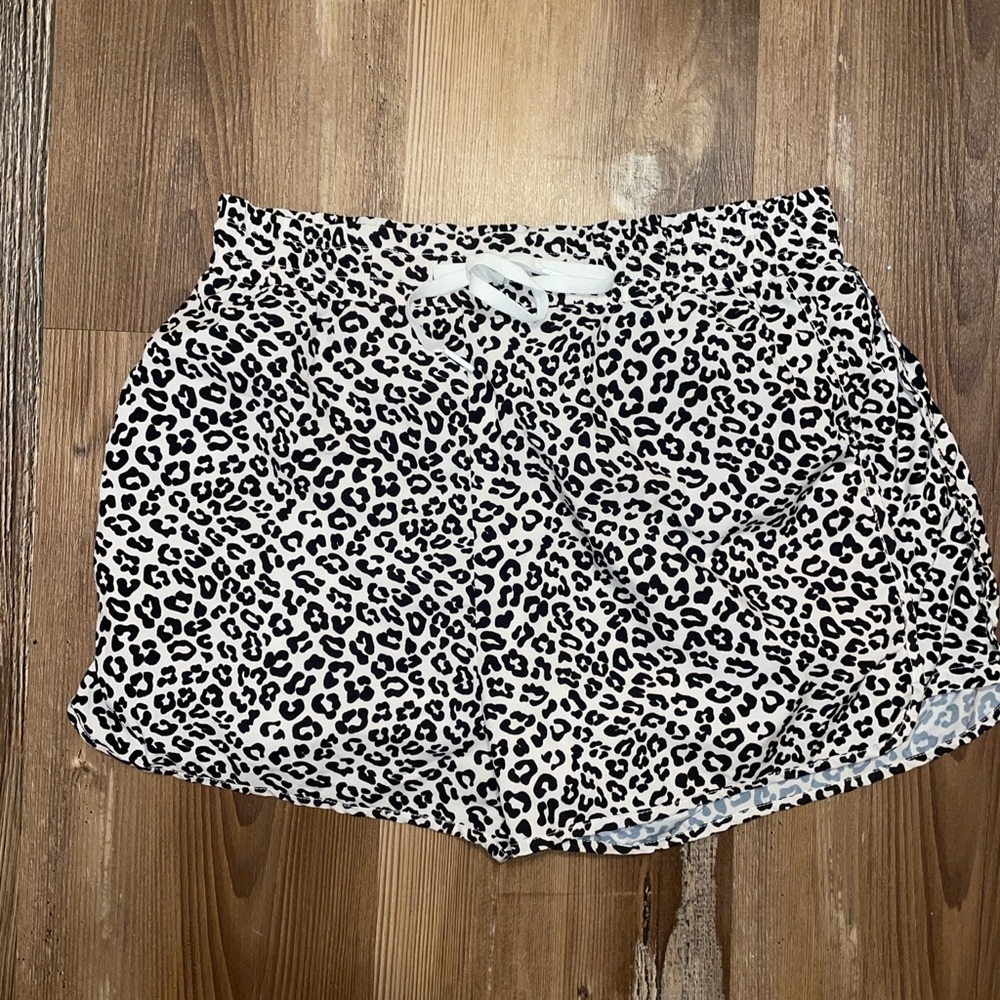 Leopard Print Women's Shorts